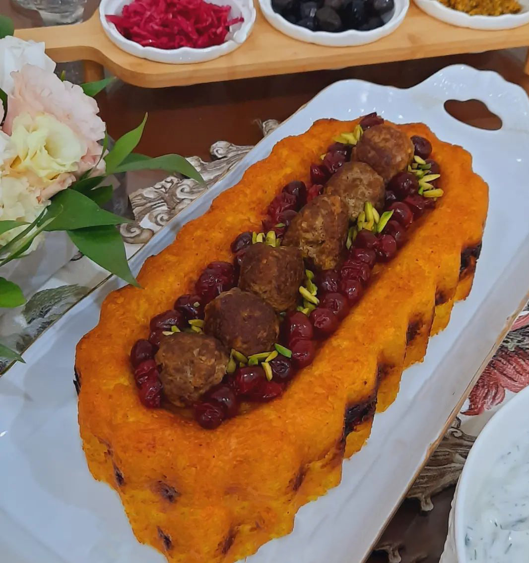 ته چین آلبالو