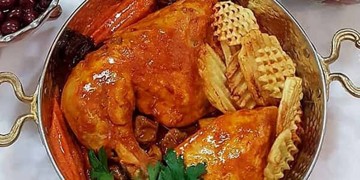 خورش مرغ