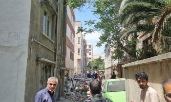 انفجار شدید ۳ واحد مسکونی در شرق تهران (عکس)